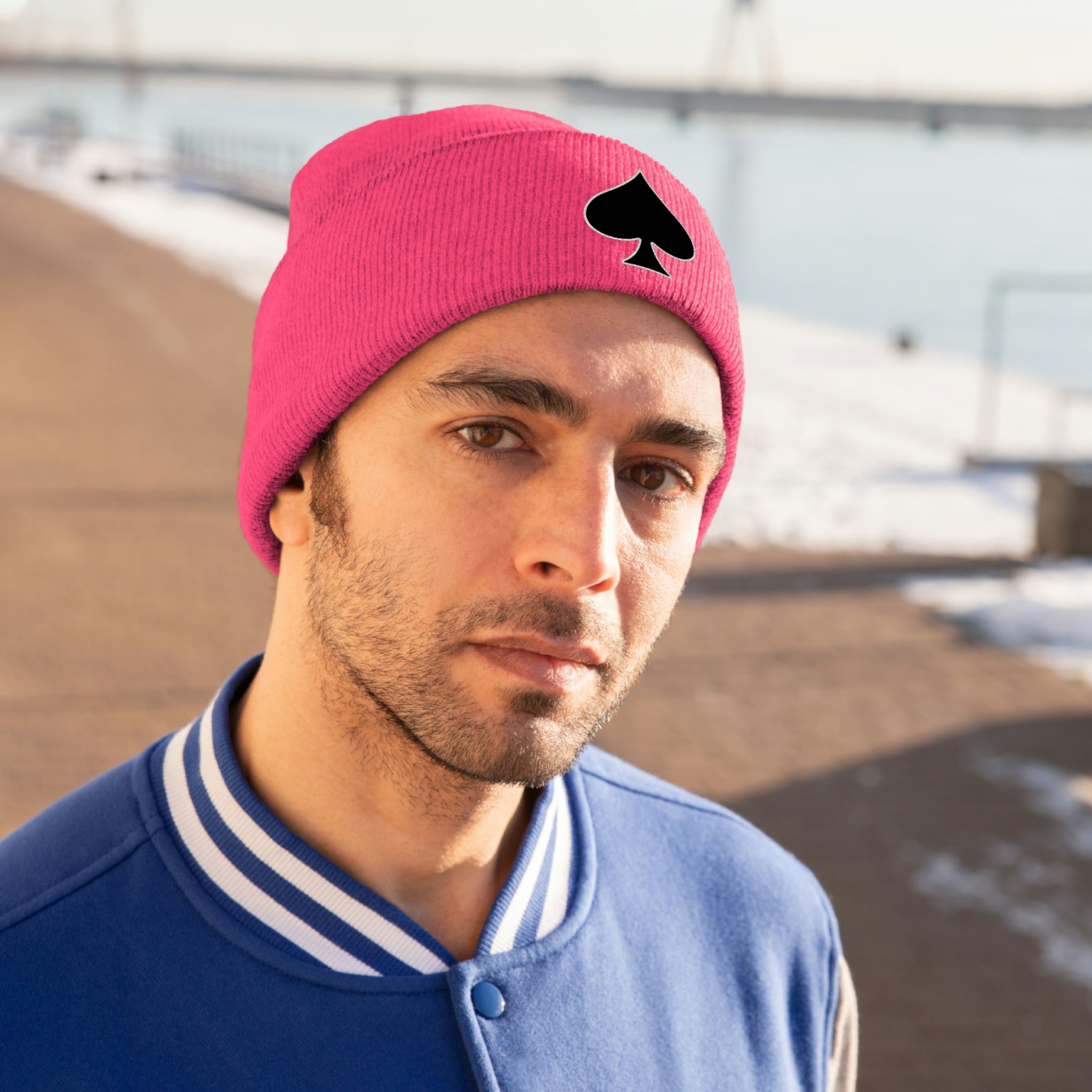 Spade Icon Knit Beanie