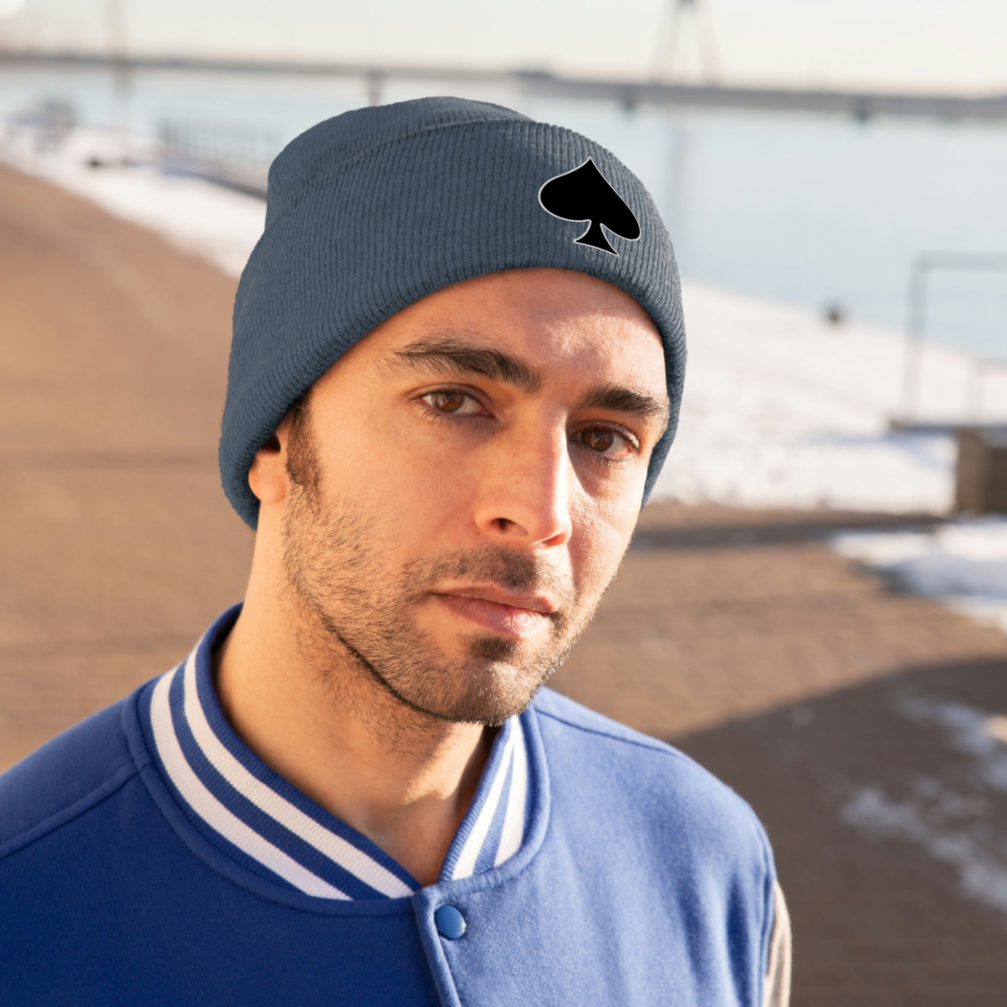 Spade Icon Knit Beanie