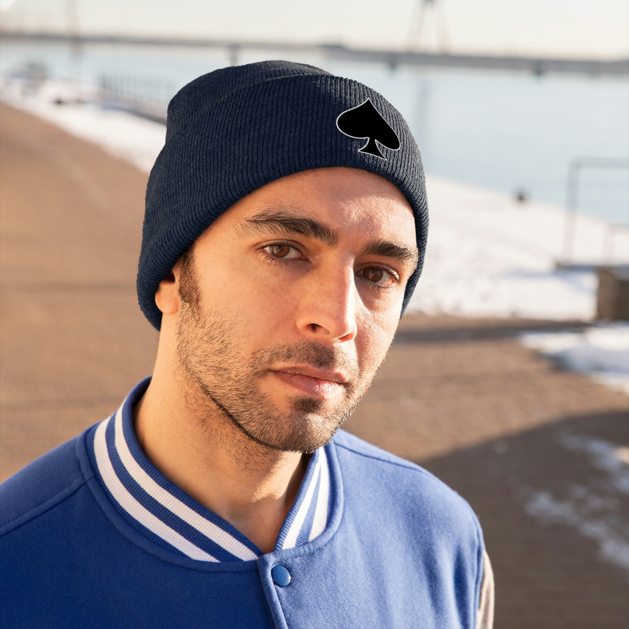 Spade Icon Knit Beanie