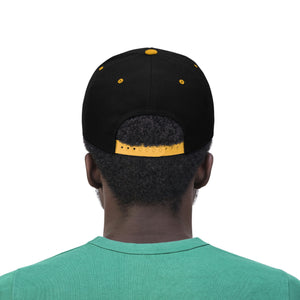 Spade Icon Unisex Flat Bill Hat